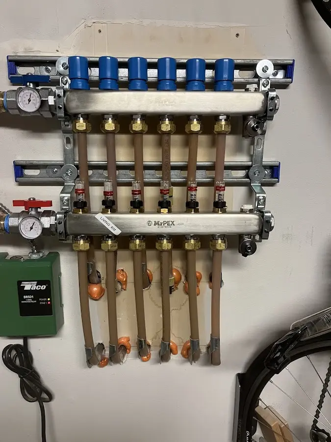 Plumber performing Leak Detection at a residential property in Blackfoot